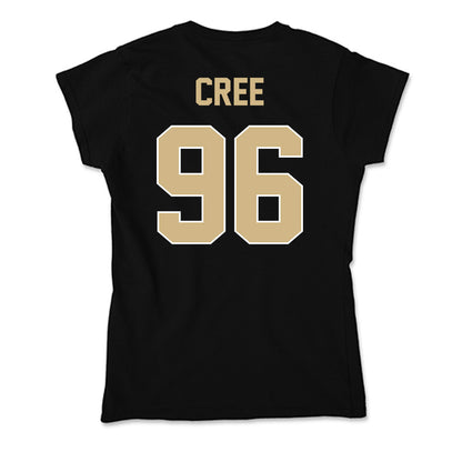 Purdue - NCAA Football : Jordan Cree - Soft Style Women’s T-Shirt-1