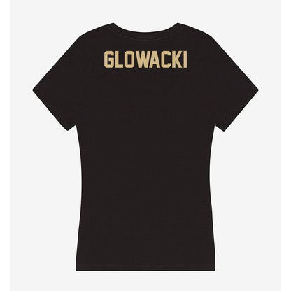 Purdue - NCAA Cheerleading : Michael Glowacki - Women's V-Neck T-Shirt-1