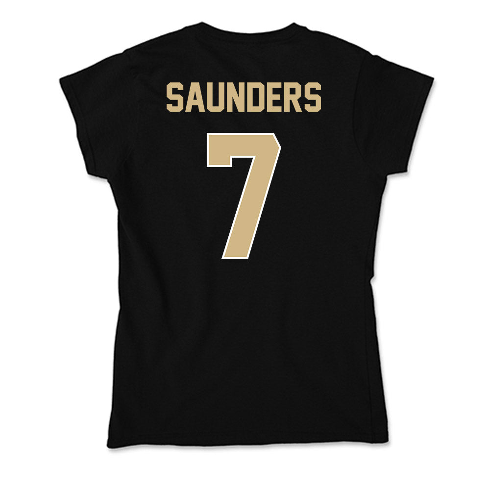 Purdue - NCAA Football : Donovan Saunders - Soft Style Women’s T-Shirt-1