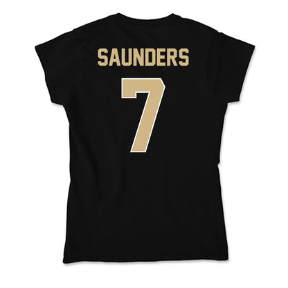 Purdue - NCAA Football : Donovan Saunders - Soft Style Women’s T-Shirt-1