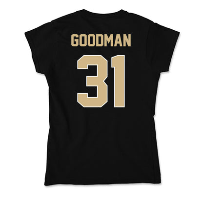 Purdue - NCAA Football : Finn Goodman - Soft Style Women’s T-Shirt-1