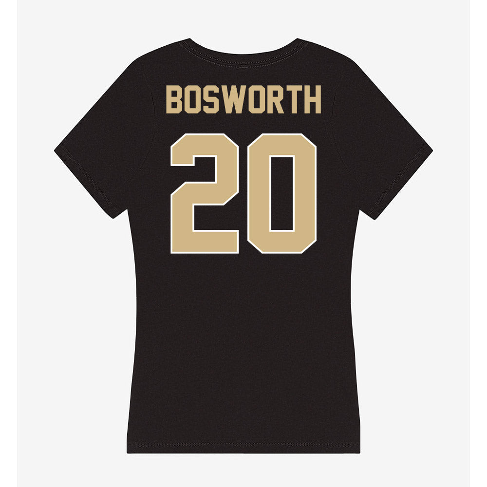 Purdue - NCAA Women's Volleyball : Lily Bosworth - Women's V-Neck T-Shirt-1