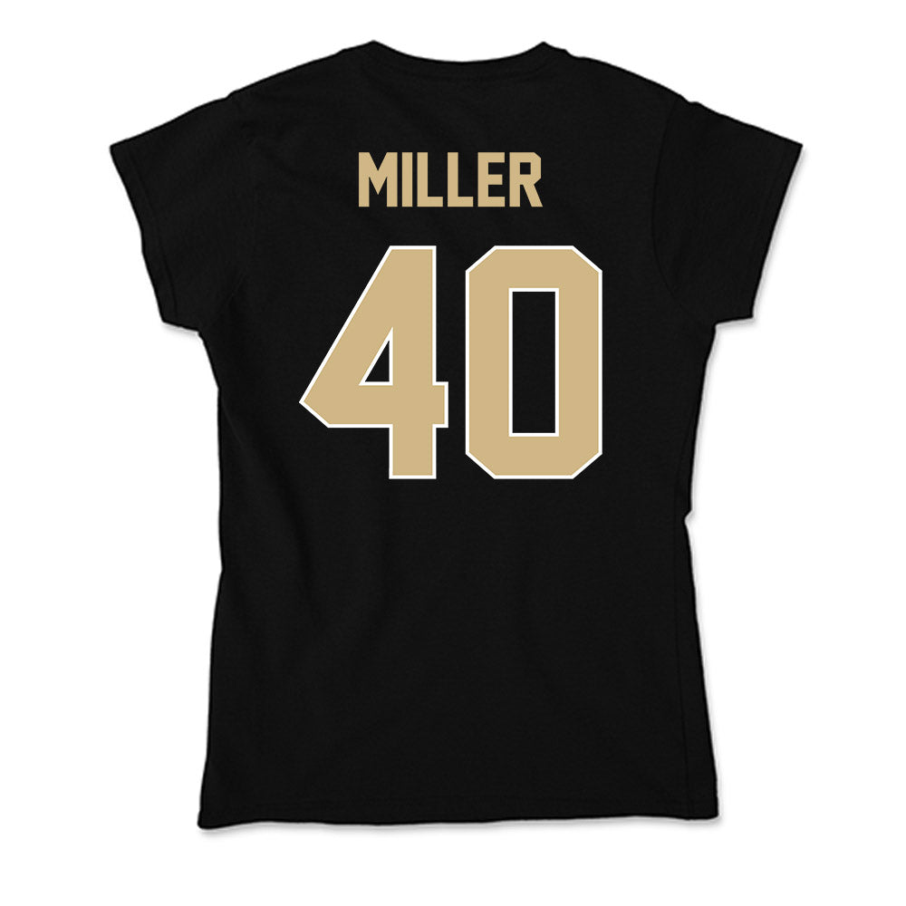Purdue - NCAA Football : Hudson Miller - Soft Style Women’s T-Shirt-1