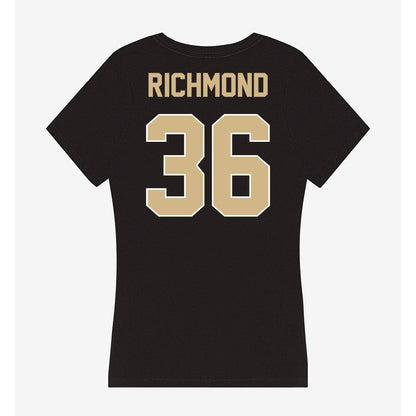 Purdue - NCAA Football : Kaleb Richmond - Women's V-Neck T-Shirt-1
