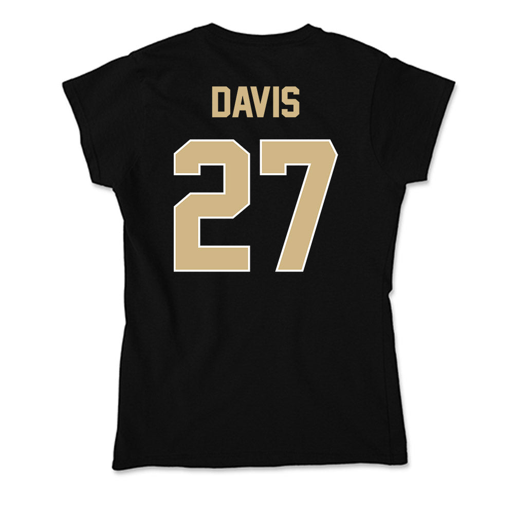 Purdue - NCAA Football : Owen Davis - Soft Style Women’s T-Shirt-1
