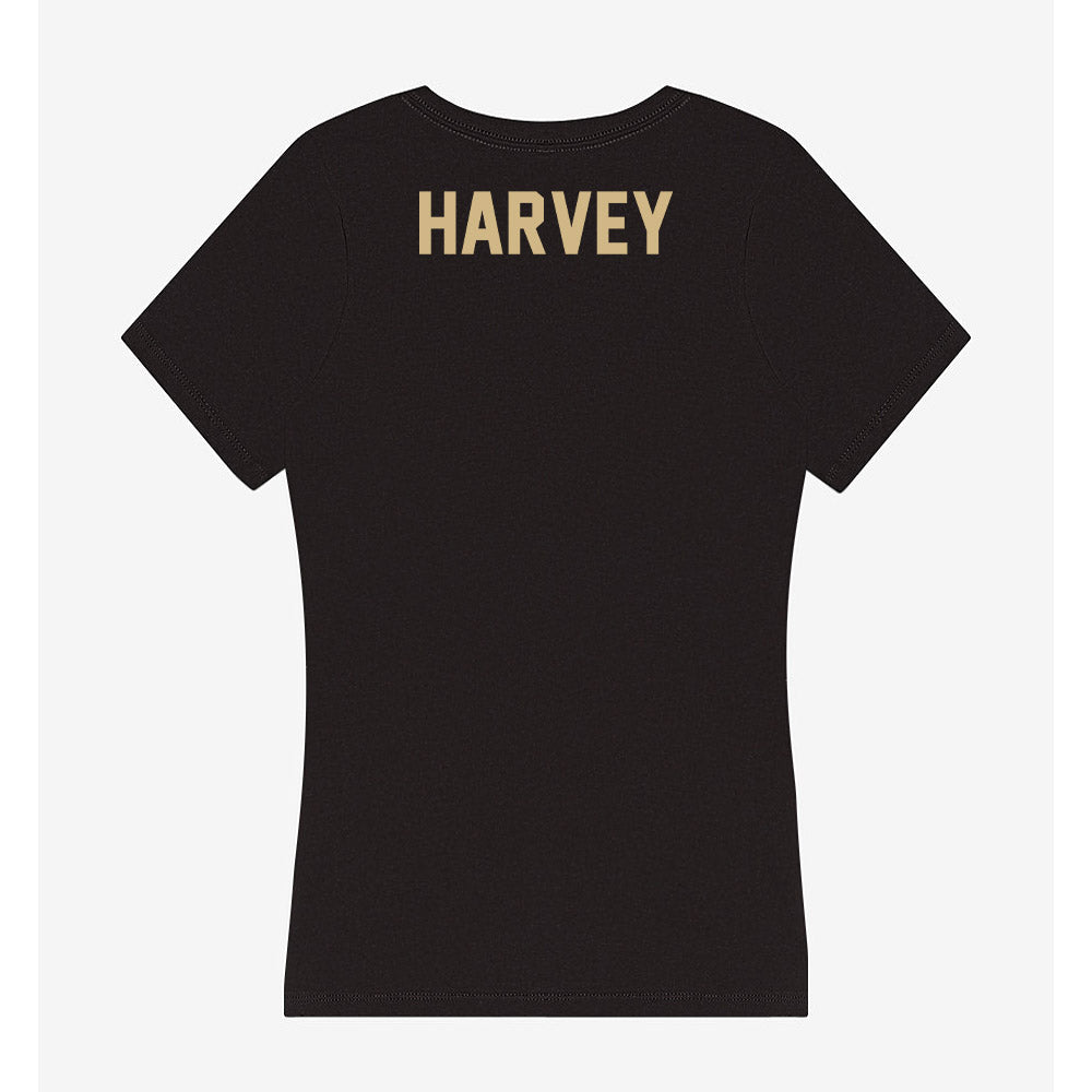 Purdue - NCAA Men's Golf : Will Harvey - Women's V-Neck T-Shirt-1