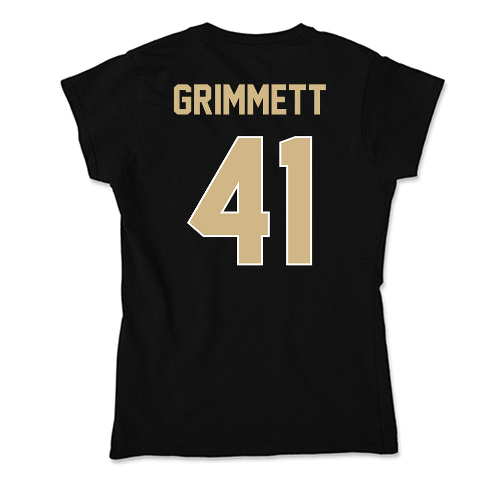 Purdue - NCAA Football : Jon Grimmett - Soft Style Women’s T-Shirt-1