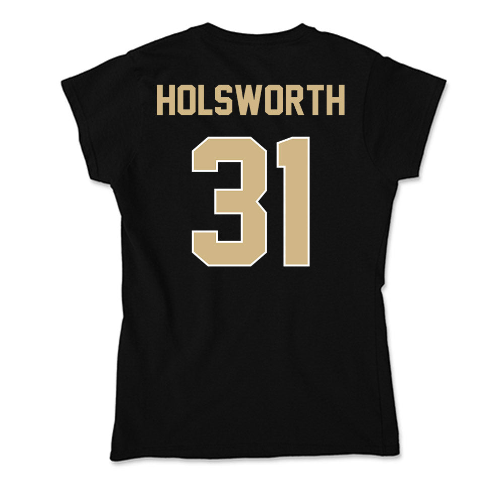 Purdue - NCAA Football : Carter Holsworth - Soft Style Women’s T-Shirt-1