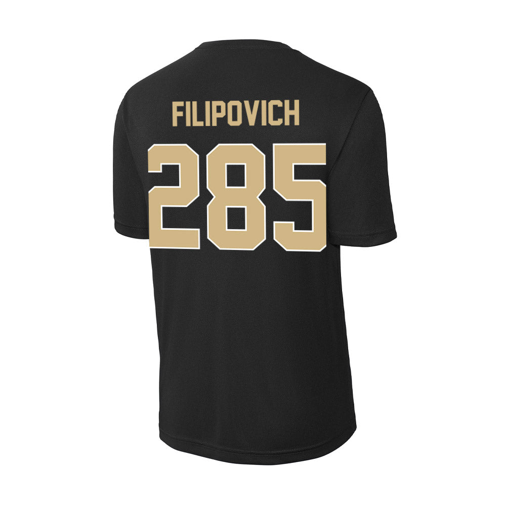 Purdue - NCAA Wrestling : Hayden Filipovich - Activewear T-Shirt-1