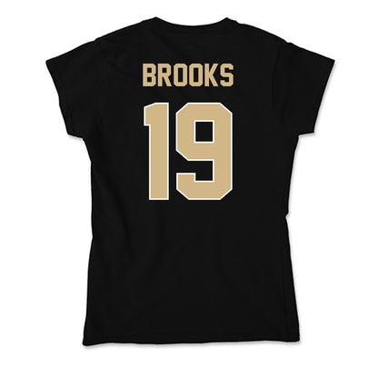Purdue - NCAA Football : Landon Brooks - Soft Style Women’s T-Shirt-1