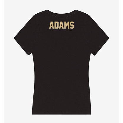 Purdue - NCAA Women's Track & Field : Alexa Adams - Women's V-Neck T-Shirt-1