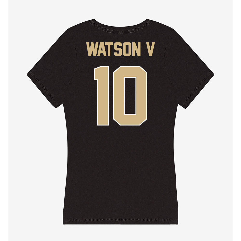 Purdue - NCAA Football : Jesse Watson V - Women's V-Neck T-Shirt-1