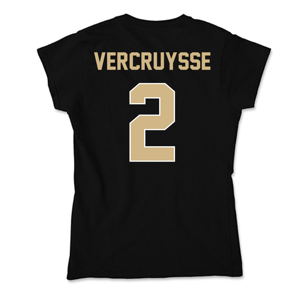 Purdue - NCAA Baseball : Charlie Vercruysse - Soft Style Women’s T-Shirt-1