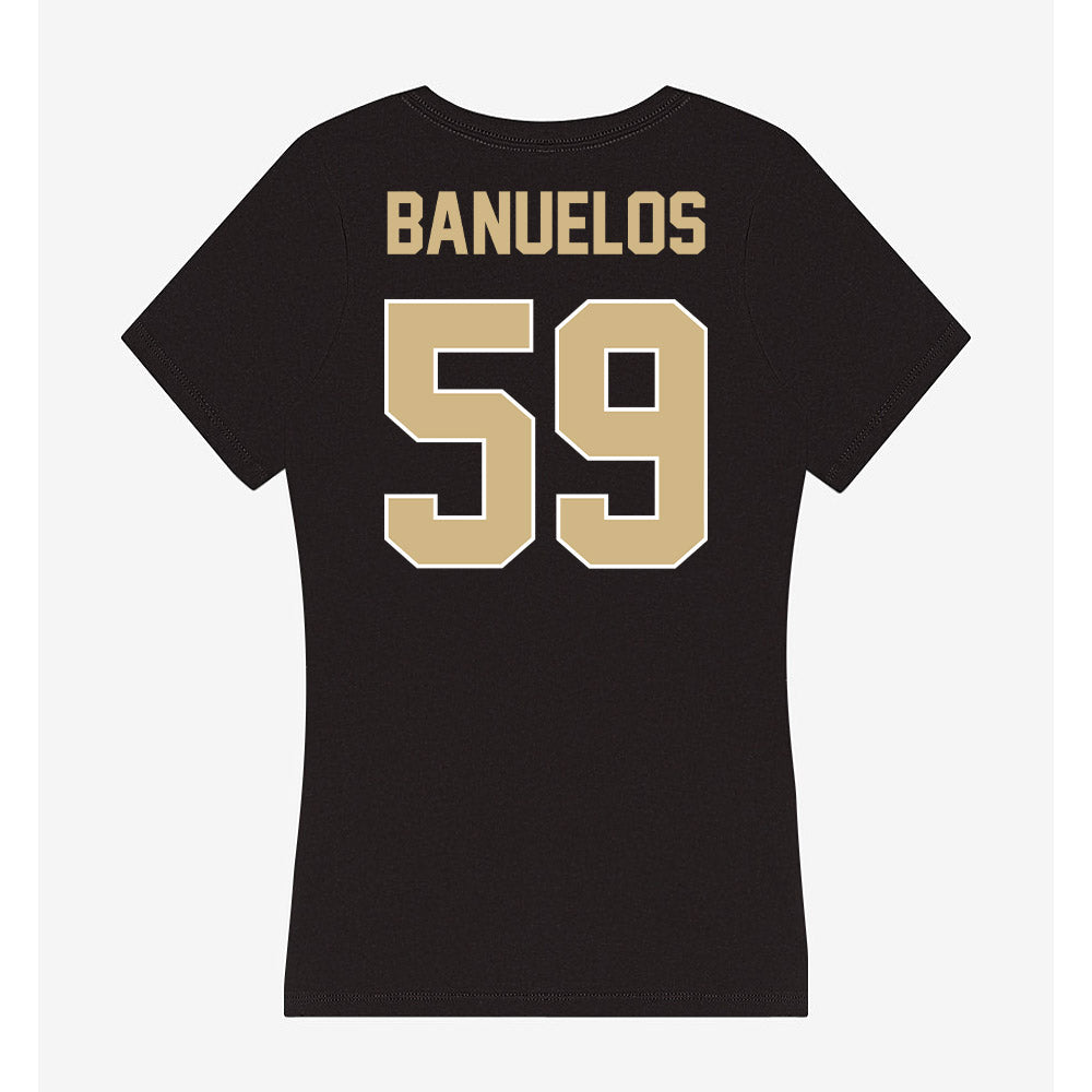 Purdue - NCAA Football : Micah Banuelos - Women's V-Neck T-Shirt-1