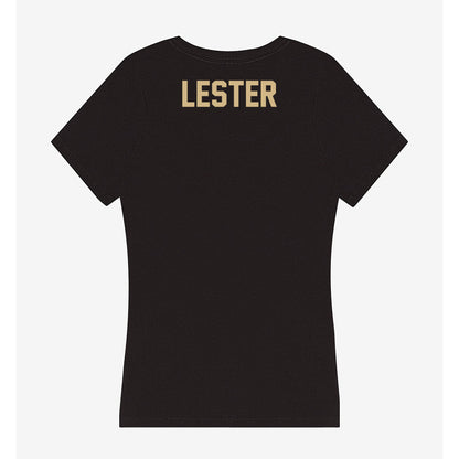 Purdue - NCAA Cheerleading : Chloe Lester - Women's V-Neck T-Shirt-1
