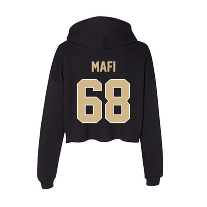 Purdue - NCAA Football : Nuku Mafi - Women's Crop Fleece Hoodie-1
