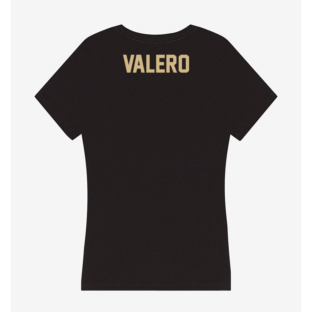 Purdue - NCAA Women's Golf : Luana Valero - Women's V-Neck T-Shirt-1