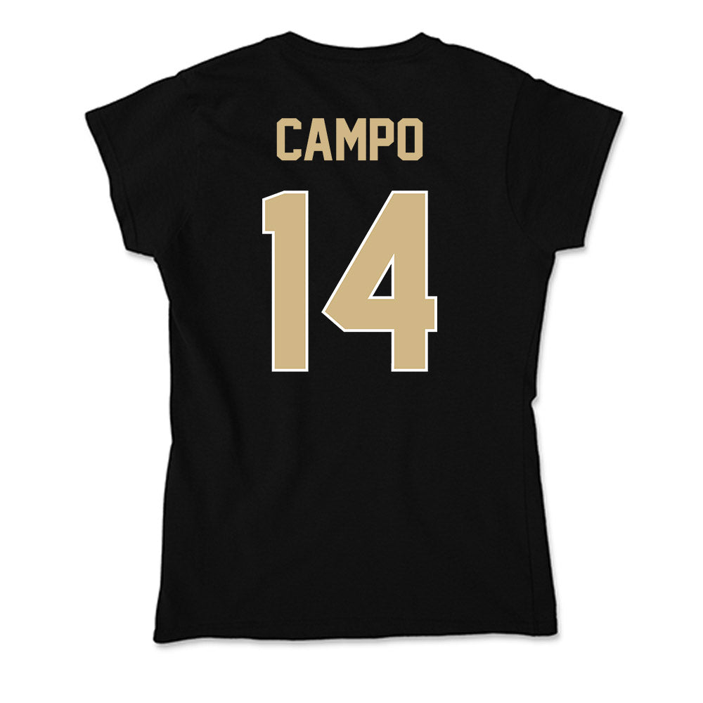 Purdue - NCAA Women's Soccer : Irene Campo - Soft Style Women’s T-Shirt-1