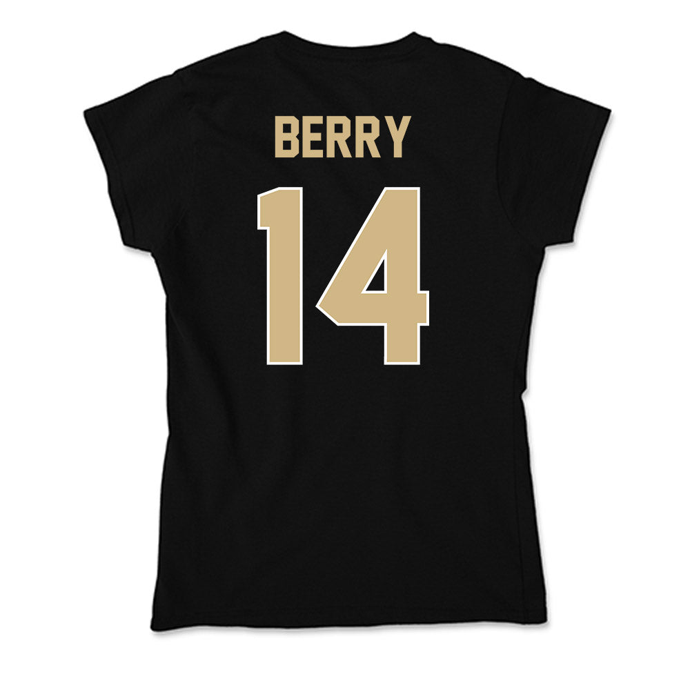 Purdue - NCAA Football : Corin Berry - Soft Style Women’s T-Shirt-1