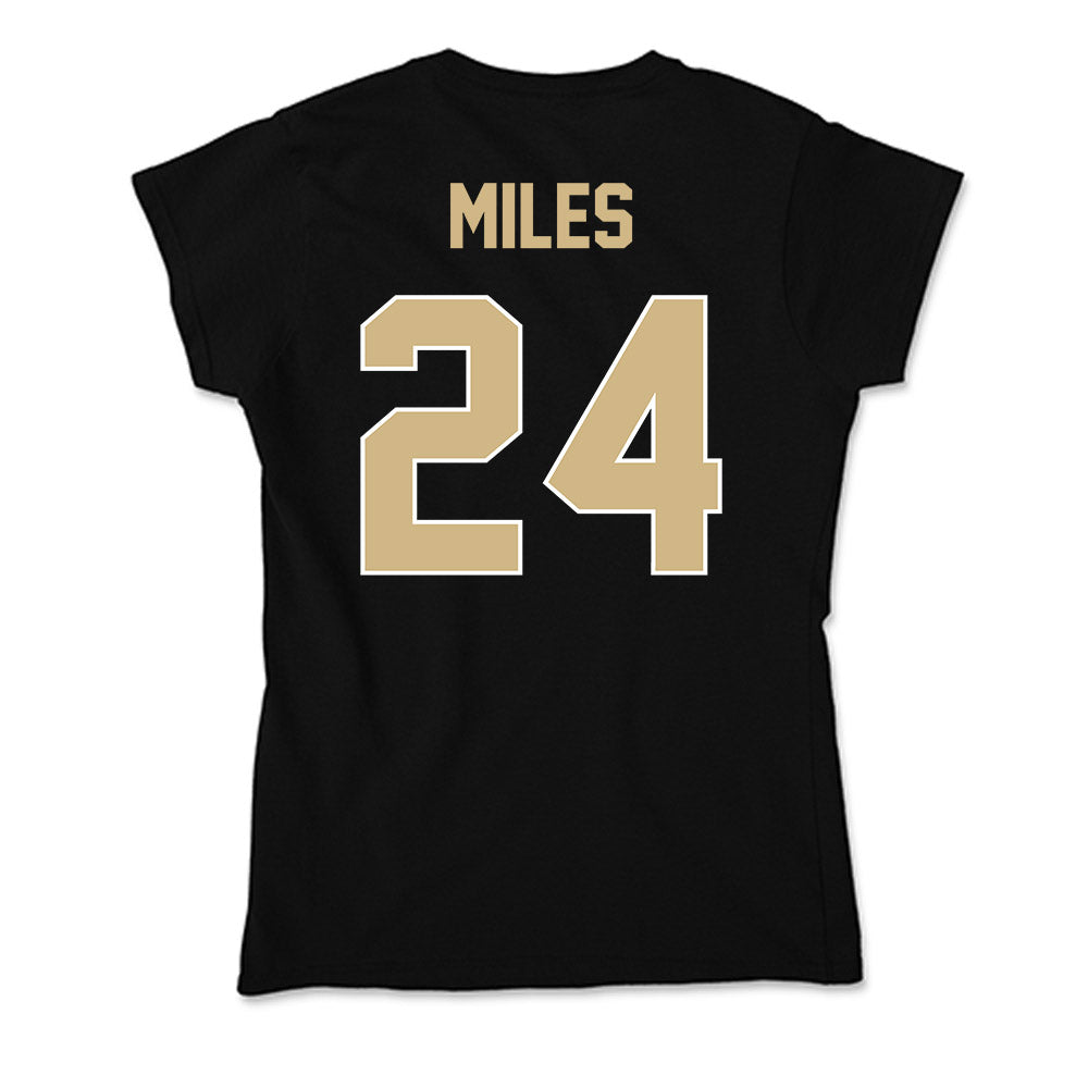 Purdue - NCAA Women's Soccer : Zoe Miles - Soft Style Women’s T-Shirt-1