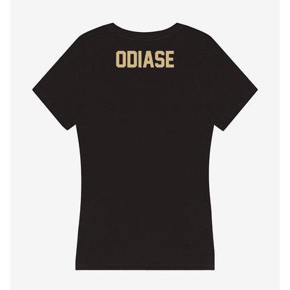 Purdue - NCAA Women's Track & Field : Ashley Odiase - Women's V-Neck T-Shirt-1