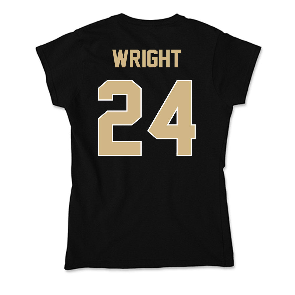 Purdue - NCAA Football : Izaiah Wright - Soft Style Women’s T-Shirt-1