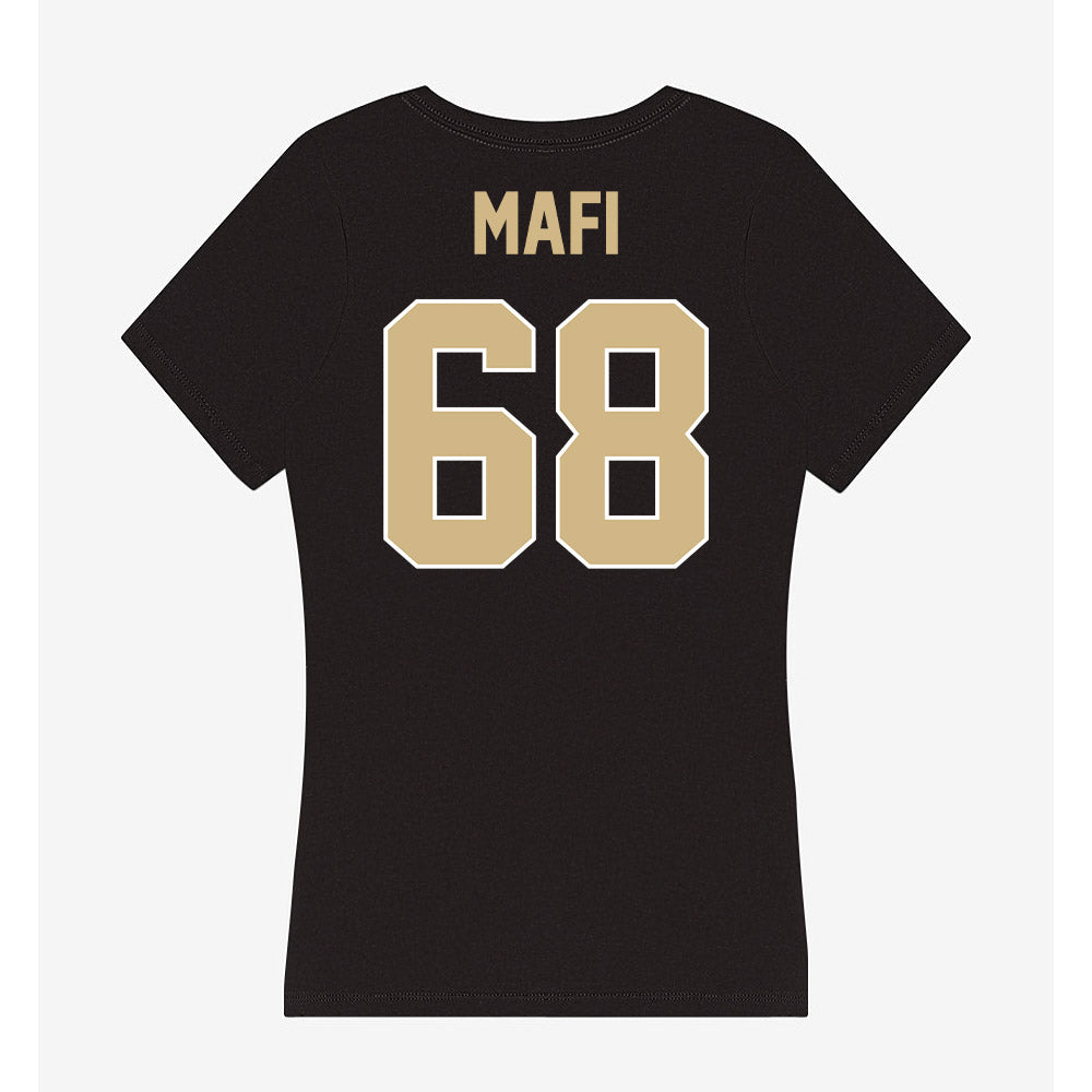 Purdue - NCAA Football : Nuku Mafi - Women's V-Neck T-Shirt-1