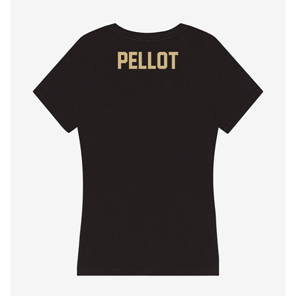 Purdue - NCAA Wrestling : Adrian Pellot - Women's V-Neck T-Shirt-1