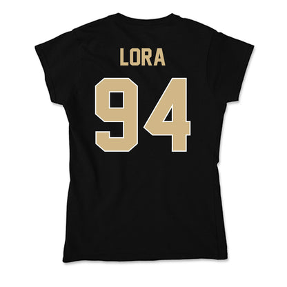 Purdue - NCAA Football : Rodney Lora - Soft Style Women’s T-Shirt-1