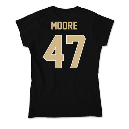 Purdue - NCAA Football : Tre Moore - Soft Style Women’s T-Shirt-1