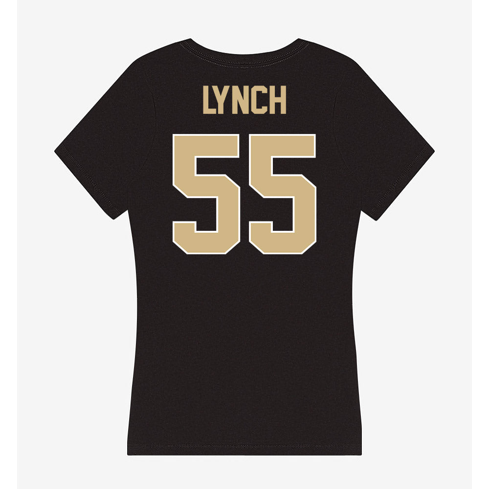 Purdue - NCAA Baseball : Thomas Lynch - Women's V-Neck T-Shirt-1