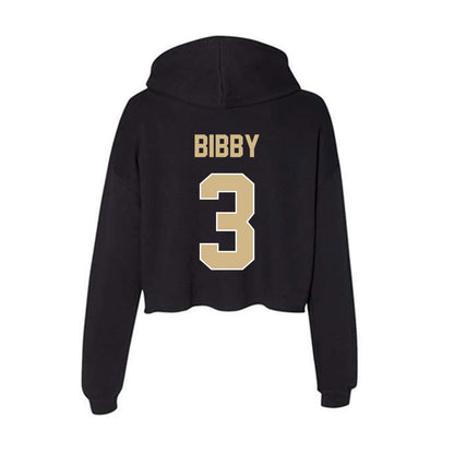 Purdue - NCAA Women's Soccer : Cassie Bibby - Women's Crop Fleece Hoodie-1