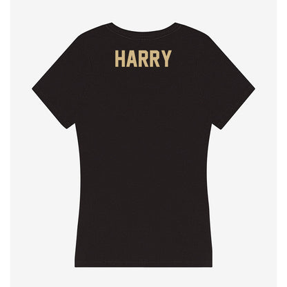 Purdue - NCAA Men's Track & Field : Kamryn Harry - Women's V-Neck T-Shirt-1