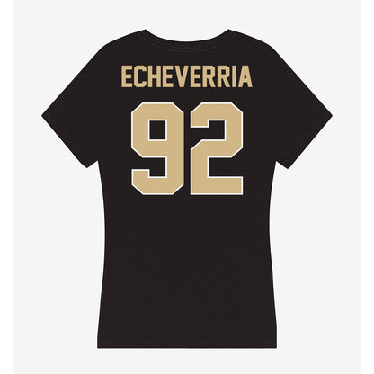 Purdue - NCAA Football : Jacobo Echeverria - Women's V-Neck T-Shirt-1
