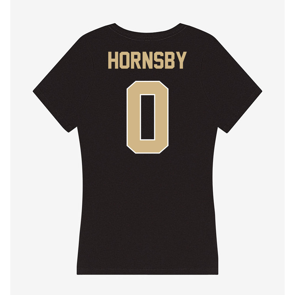 Purdue - NCAA Football : Jaylan Hornsby - Women's V-Neck T-Shirt-1