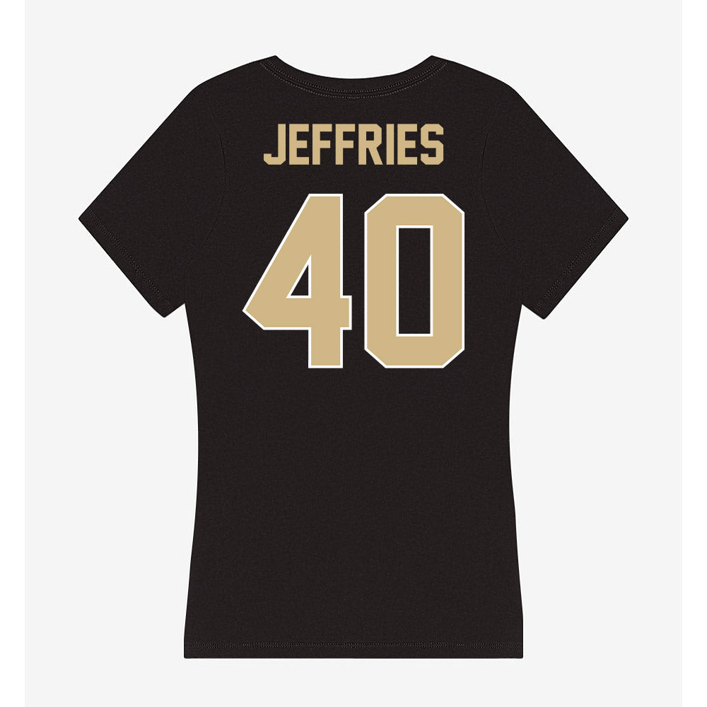 Purdue - NCAA Football : Ian Jeffries - Women's V-Neck T-Shirt-1