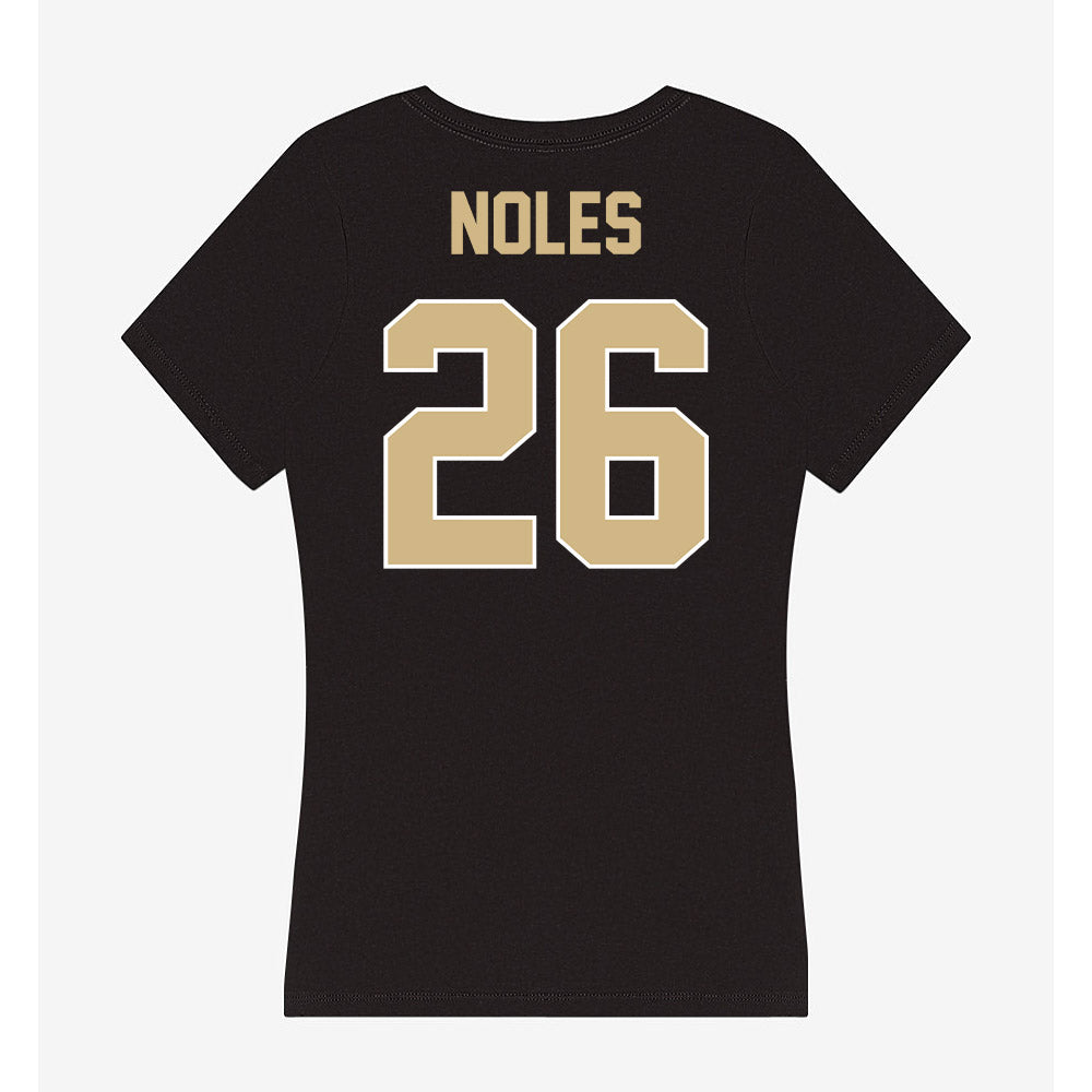 Purdue - NCAA Football : Dax Noles - Women's V-Neck T-Shirt-1