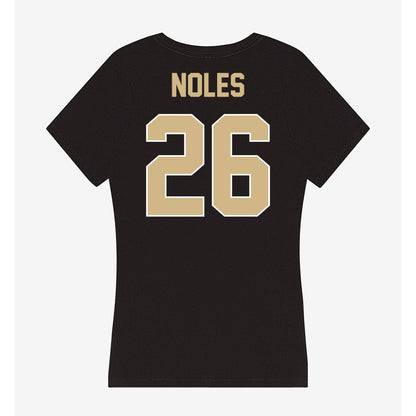 Purdue - NCAA Football : Dax Noles - Women's V-Neck T-Shirt-1