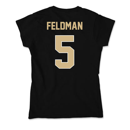 Purdue - NCAA Women's Basketball : Taylor Feldman - Soft Style Women’s T-Shirt-1