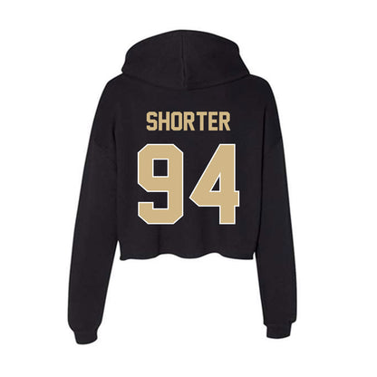 Purdue - NCAA Football : Luke Shorter - Women's Crop Fleece Hoodie-1