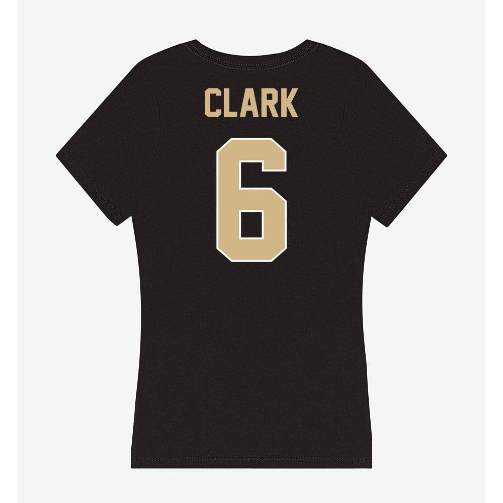 Purdue - NCAA Football : Mister Clark - Women's V-Neck T-Shirt-1