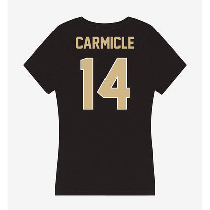 Purdue - NCAA Football : Maximilian Carmicle - Women's V-Neck T-Shirt-1
