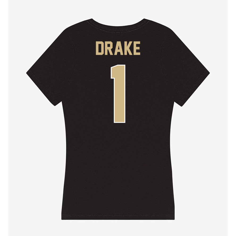 Purdue - NCAA Baseball : Dylan Drake - Women's V-Neck T-Shirt-1