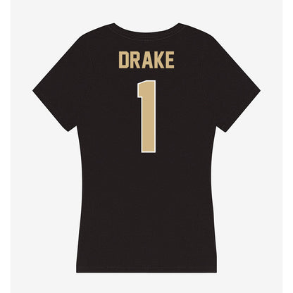 Purdue - NCAA Baseball : Dylan Drake - Women's V-Neck T-Shirt-1