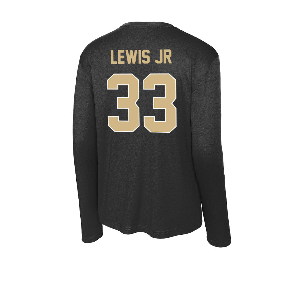 Purdue - NCAA Football : Jeremy Lewis Jr - Activewear Long Sleeve T-Shirt-1