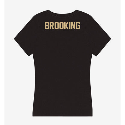Purdue - NCAA Cheerleading : Haley Brooking - Women's V-Neck T-Shirt-1