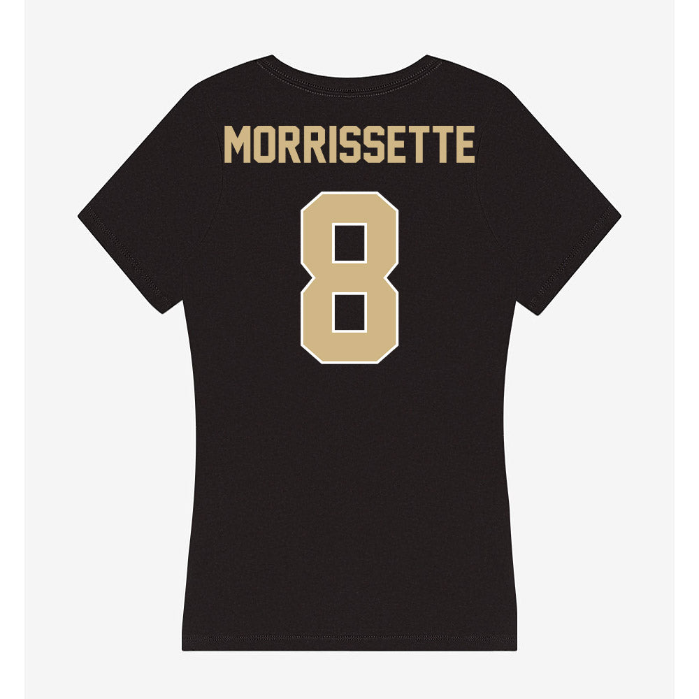 Purdue - NCAA Football : Denylon Morrissette - Women's V-Neck T-Shirt-1