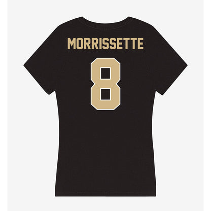 Purdue - NCAA Football : Denylon Morrissette - Women's V-Neck T-Shirt-1