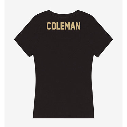 Purdue - NCAA Men's Track & Field : Jax Coleman - Women's V-Neck T-Shirt-1