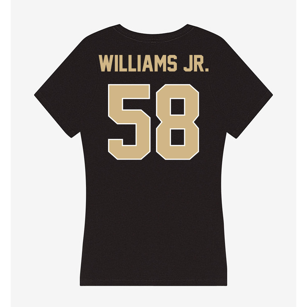 Purdue - NCAA Football : James Williams Jr. - Women's V-Neck T-Shirt-1